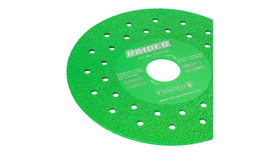 Disc diamantat pentru tăiere sticlă 125x22,23x30mm RD-G02 image