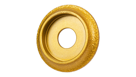 Diamond Grinding Wheel 75&times;20&times;10mm Demi-Bullnose Edge image
