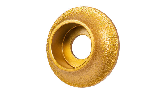 Diamond Grinding Wheel 75&times;20&times;20mm Demi-Bullnose Edge image