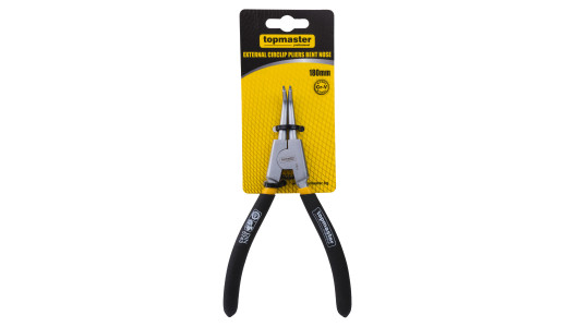 External snap ring pliers bent nose 180mm TMP image