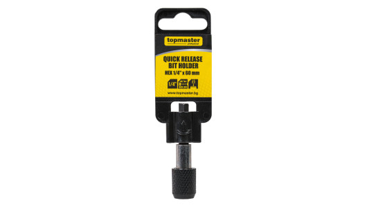 Suport pentru biți HEX 1/4" x 60mm Quick-release TMP image