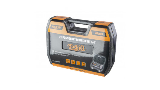 К-кт инструменти 26 части 1/4" GADGET image