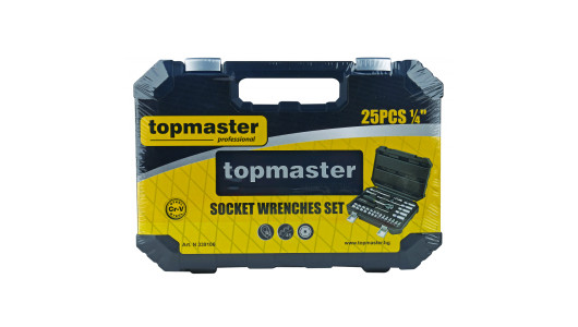 Гедоре 25 части 1/4" Topmaster Professional image