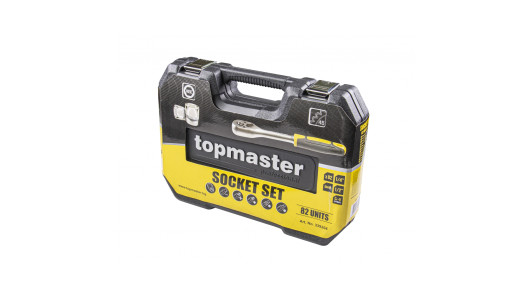 К-кт инструменти 82 части 1/4" & 1/2" CR-V Topmaster Professional image