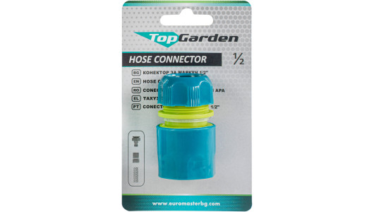 Conector furtun plastic 1/2” TG image