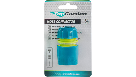 Conector furtun plastic 1/2&rdquo; TG image