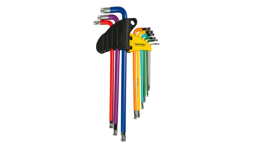 Set 9 chei TORX T10-T50 extra lungi COLOR TMP image