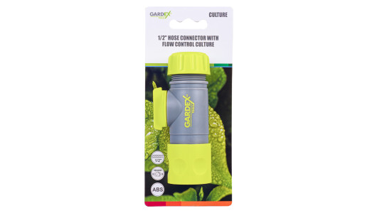 1/2" Hose Connector With Flow Control CULTURE GX image