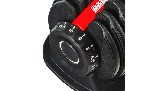 Adjustable Dumbbels 12 kg 1pcs. GYM RAIDER image