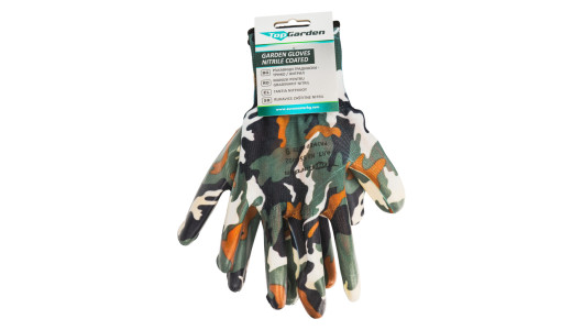 Garden gloves nitril coated with hanger TG image