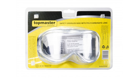 Safety goggles SG03 with polycarbonate lens TMP image