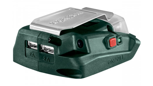 Încărcător de baterie USB. 2 A + felinar METABO PA 14.4-18 L image
