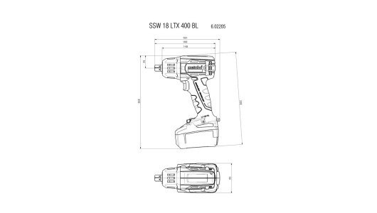 SSW 18 LTX 400 BL Impact wrench image