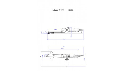 KNSE 9-150 Set * fillet weld grinder image