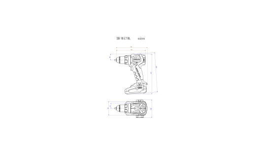 SB 18 LT BL cordless hammer drill image