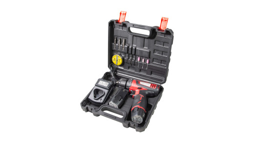 Бормашина акум. 12V 2-ск. 2x1.5Ah 1h RAIDER PRO RDP-CDL09T image