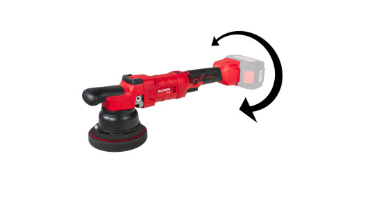 R20 Полирмашина безчеткова Dual Action &Oslash;125mm Solo RAIDER PRO RDP-JPC20 image