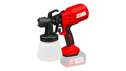 R20 Cordless Spray Gun Ø1,5 2,0 2,5mm 0,8L Solo RDP-YSG20 image