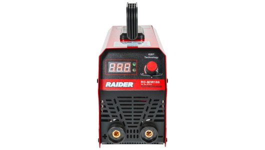 Инверторен електрожен 140A Display RAIDER RD-MIW160&nbsp;&nbsp;&nbsp;&nbsp;&nbsp;&nbsp;&nbsp;&nbsp;&nbsp;&nbsp; image