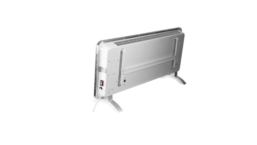 Конвектор със стойка 2kW черно стъкло LED RAIDER RD-PH03 image