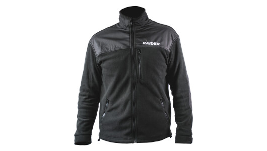 Black fleece jacket 3XL RD image
