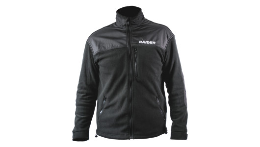 Black fleece jacket 3XL RD image