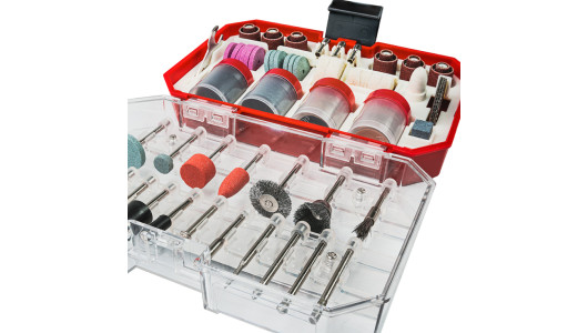 Set 227 accesorii pentru mini polizor&nbsp;drept in cutie image