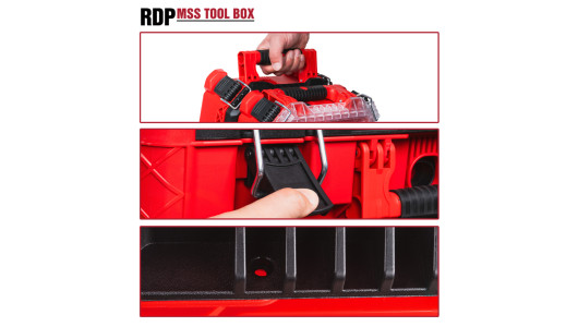 Sistem depozitare modular 556x1120x424mm roti IP65 RDP-MSS7 image