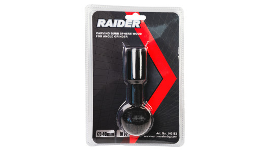 Carving Burr Sphere Ø40mm М14 Wood for Angle Grinder image