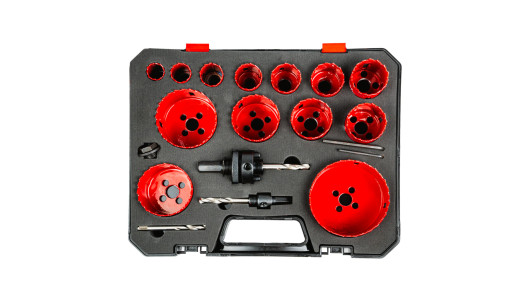 HSS bi-metal holesaw &Oslash;19-83mm 15 pcs Set image