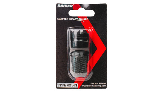Adapter Impact square 1/2"F to HEX 1/4"F RD image