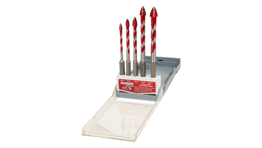 Drill Bits MultiMat 4Cut 5pcs. &Oslash;4 5 6 8 10mm Set image