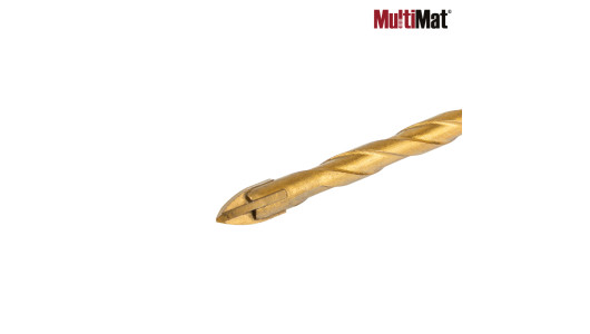 Drill Bit MultiMat 4Cut TIN Hex 1/4" &Oslash;5 mm image