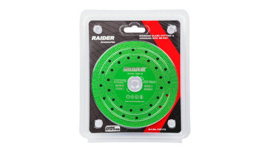 Диск диамантен за рязане на стъкло 125x22,23x30 мм RD-G02 image