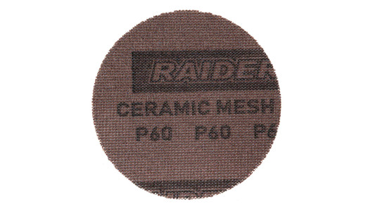 Mesh Ceramic Discs VELCRO &Oslash;125mm P60 10pcs. image