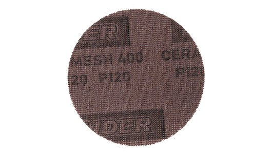 Шкурка мрежеста VELCRO Ceramic &Oslash;125mm P120 10бр. image