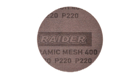Mesh Ceramic Discs VELCRO &Oslash;125mm P220 10pcs. image
