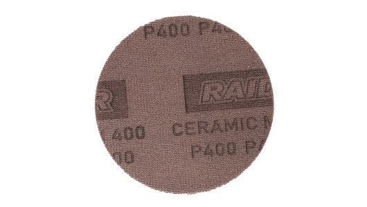 Шкурка мрежеста VELCRO Ceramic &Oslash;125mm P400 10бр. image