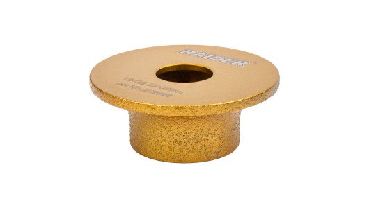 Diamond Grinding Wheel 75&times;20&times;25mm Demi-Bullnose Edge image