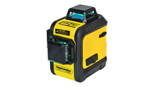 Лазерен нивелир 3D зелен лъч&nbsp; Topmaster Professional image
