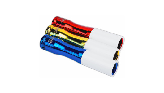 ColorCoded Tors. Deep6Point Impact Socket Set3x1/2"150mm TMP image