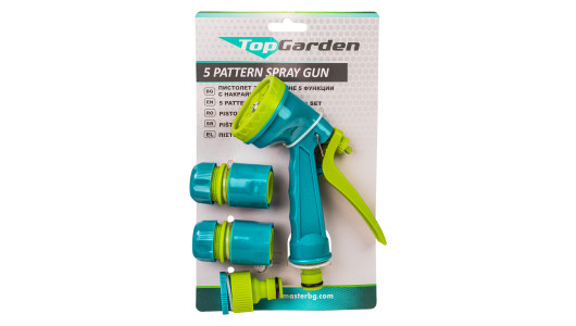 Пистолет за пръскане 5 функции с накр. TG GADGET image