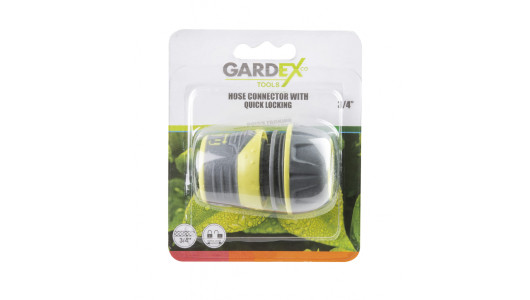 Conector furtun &frac34;&rsquo; cu blocare rapidă LUXE GX image