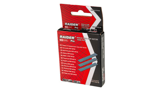 Пирони акум. такер RAIDER PRO RDP-SST20 25x1.08mm Type 47 1000бр. image