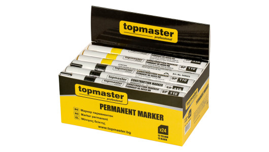 Маркер перманентен 24бр./кут. Topmaster Professional image