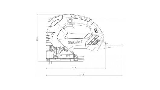 Прободен трион 750W 140mm METABO STEB 140 QUICK image