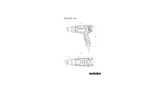 HG 20-600 Pistol cu ​​aer cald image