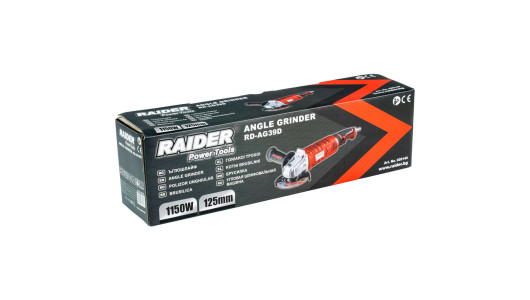 Ъглошлайф 125mm 1150W рег. обороти RAIDER RD-AG39 image
