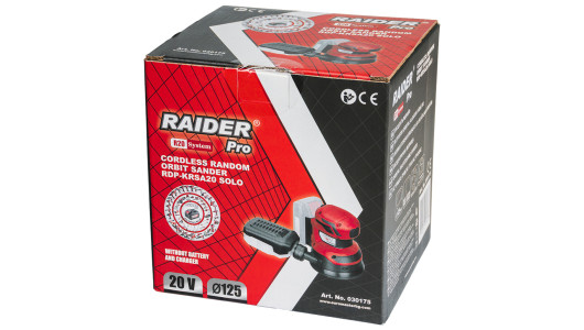 R20 Ексцентършлайф &Oslash;125mm рег. обор. Solo RAIDER PRO RDP-KRSA20 image