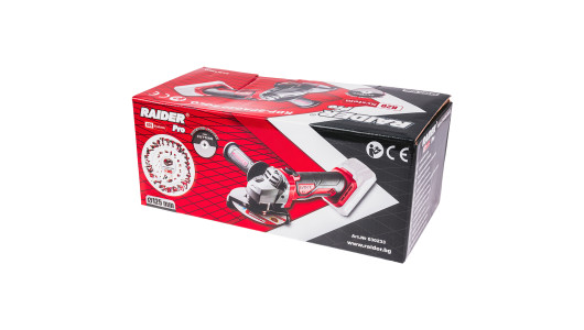 R20 Cordless Angle Grinder Ø125mm Solo RDP-SPAG20 image